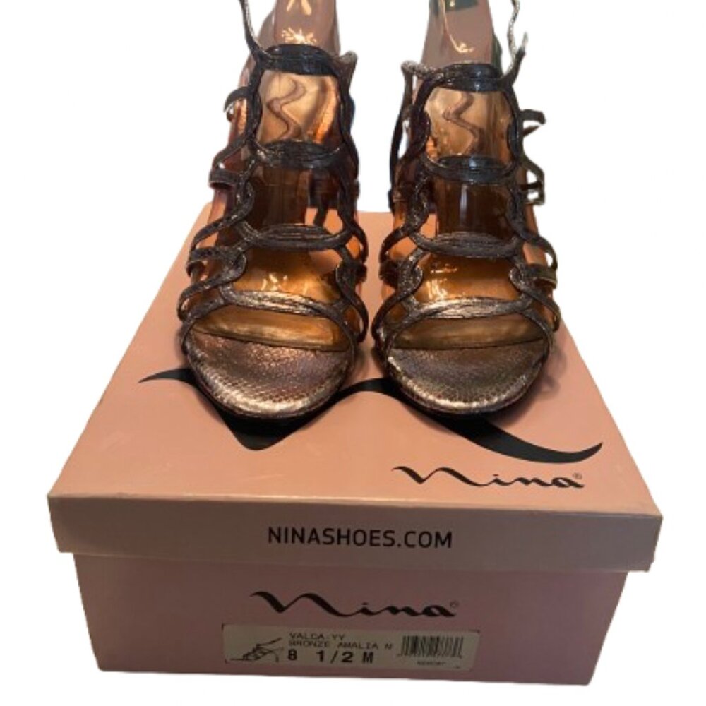 NINA BRONZE AMALIA SHOES